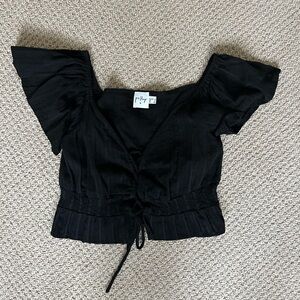 Princess Polly Black Women's Top